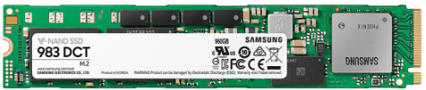 三星983 DCT 960GB U.2接口 MZ-QLB960NE<a href='/server_ssd/' target='_blank'><u>企業(yè)級(jí)固態(tài)硬盤</u></a>