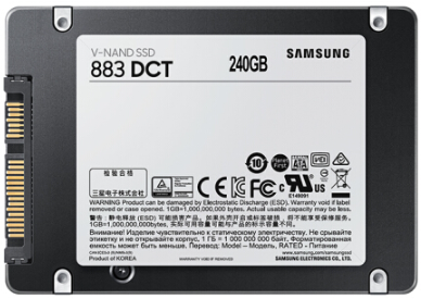 三星883 240GB SATA3.0企業(yè)級(jí)固態(tài)硬盤